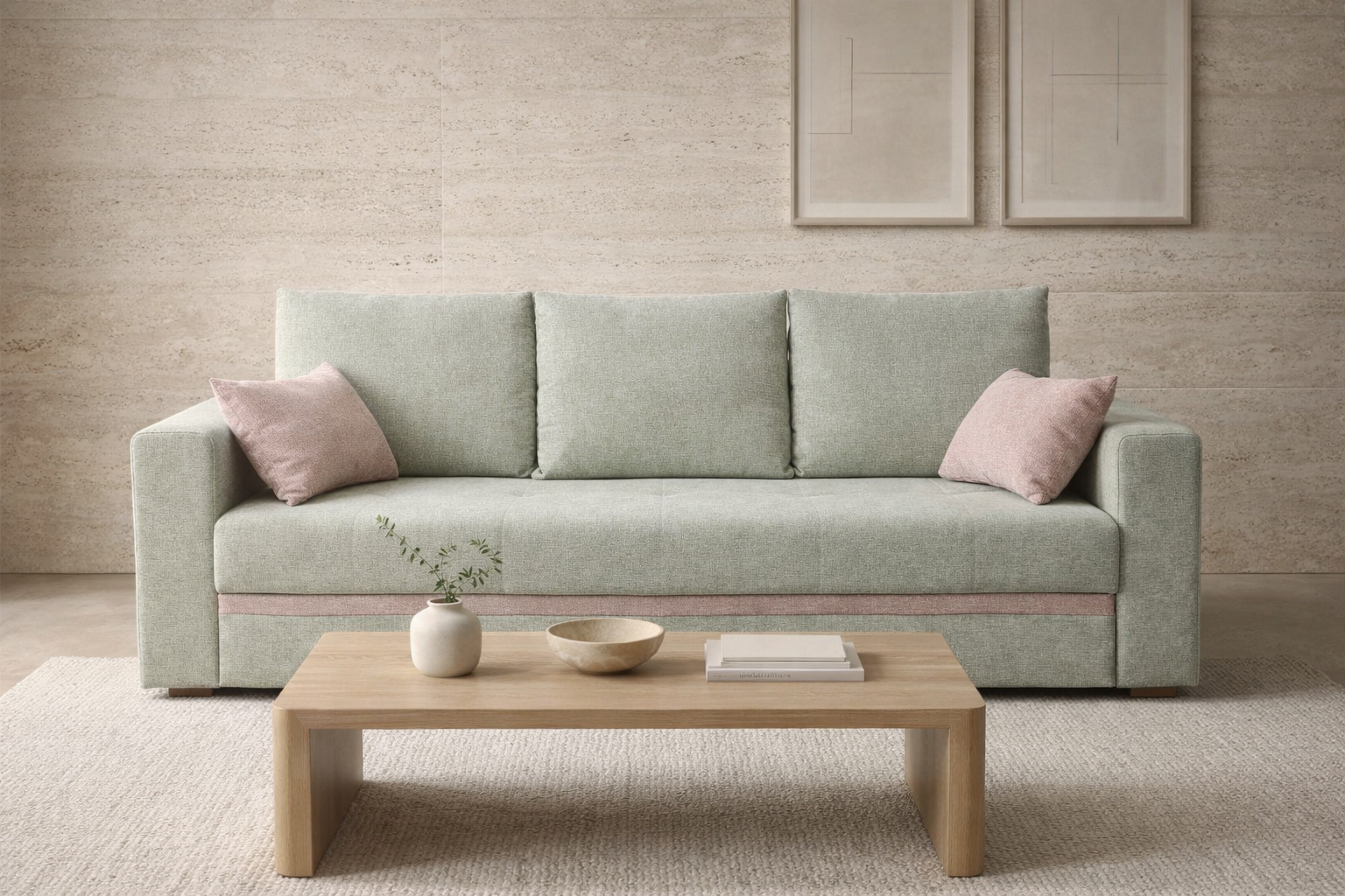 Прямой диван Марсель