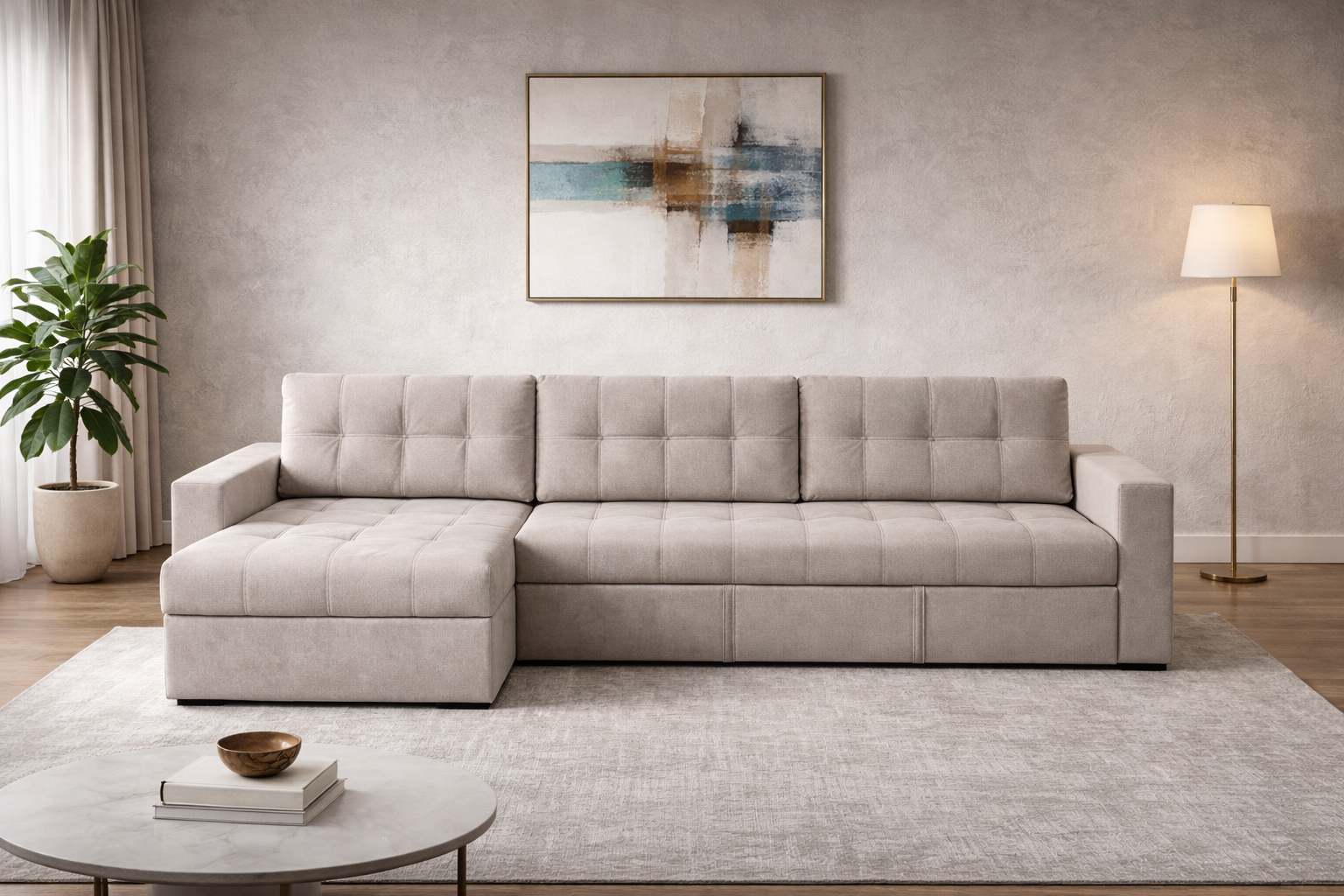 Угловой диван Манго 3,2